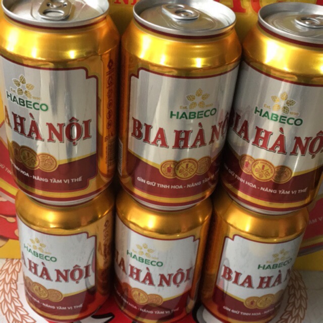 Bia Hà Nội lon 330ml