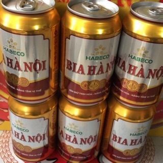 Bia hà nội lon 330ml