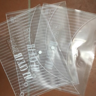 Set 5 túi clear bag