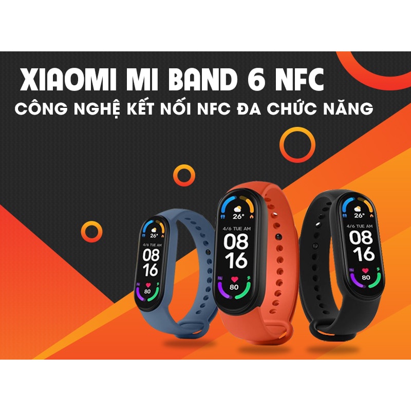 [BẢN QUỐC TẾ] Đồng hồ thông minh Xiaomi Mi Band 6 chính hãng Miband6 Mi Band6