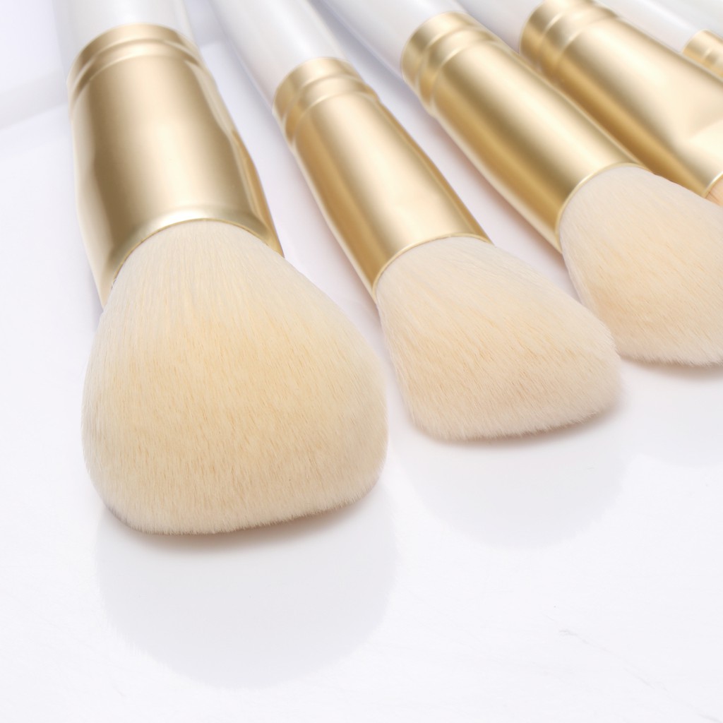 10pcs Makeup Brushes Set Powder Face Blush Foundation Contour Eye Lip Makeup Cosmetic Brush Kit