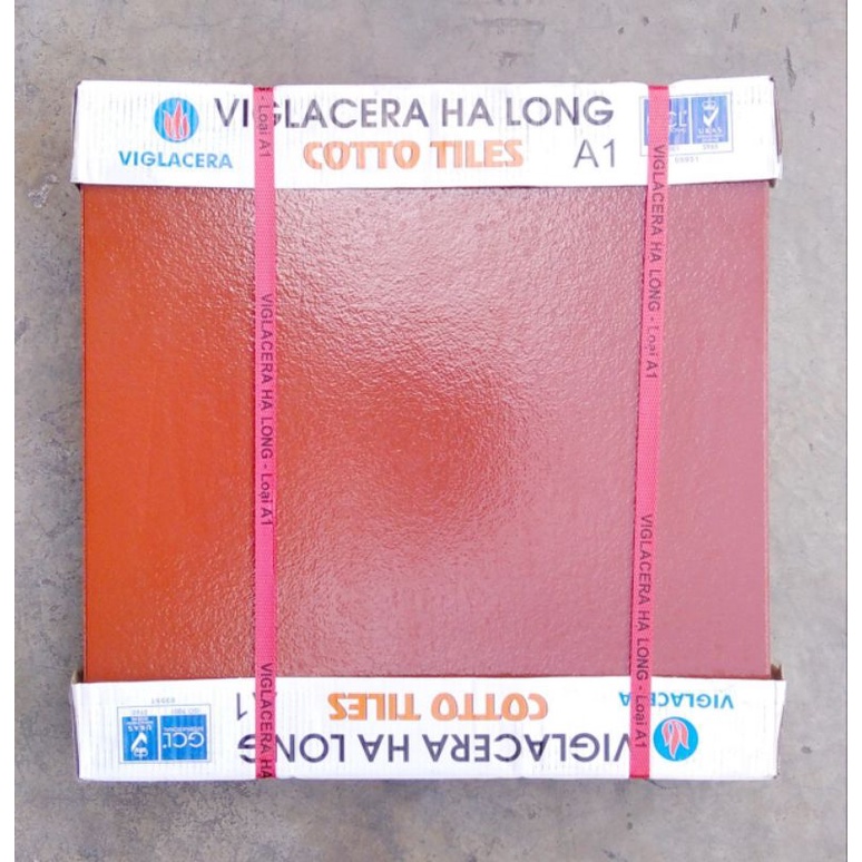 Gạch Tàu đỏ 40x40 1 thùng 6 viên