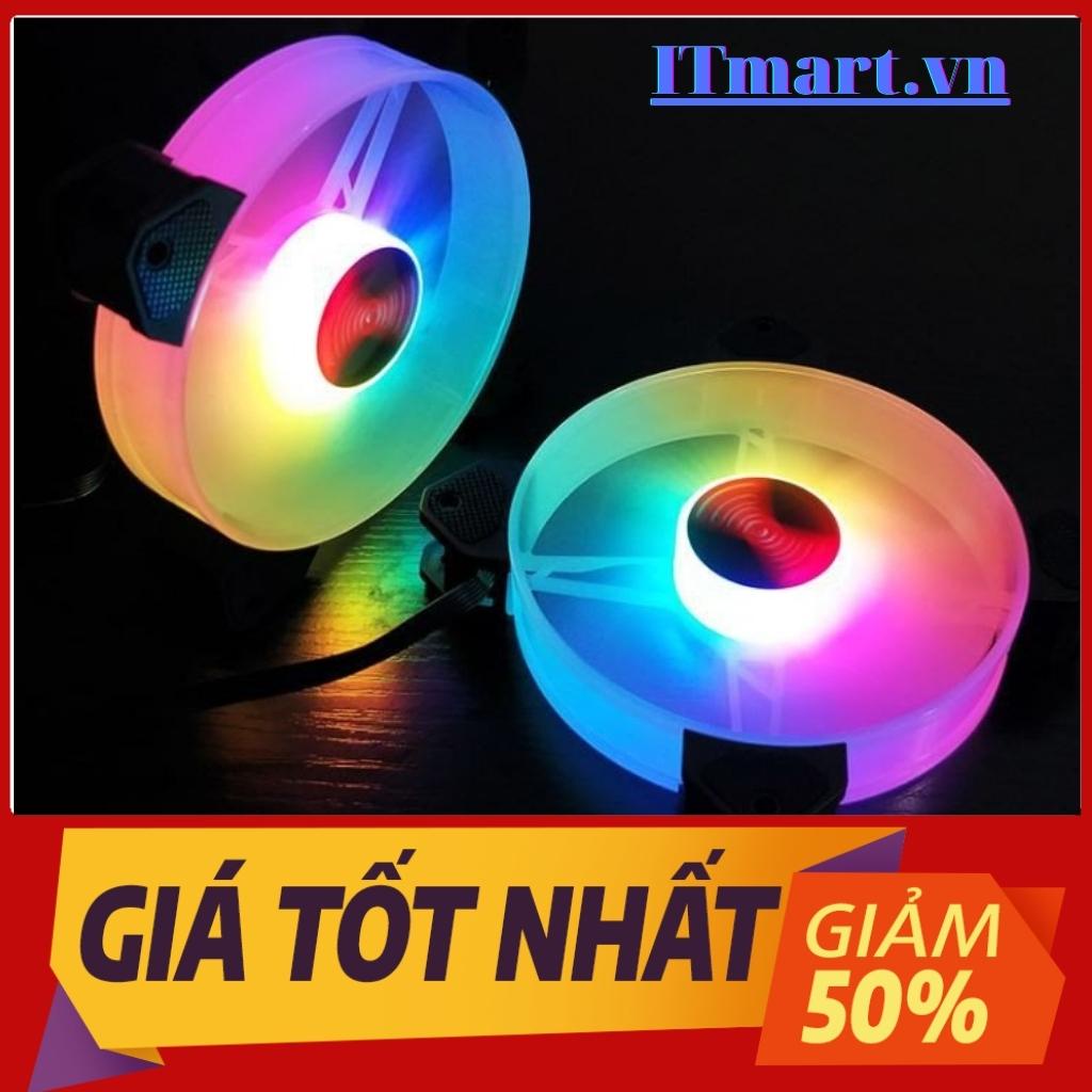 Quạt Tản Nhiệt, Fan Led RGB Coolmoon Y1 - Đồng Bộ Hub Coolmoon