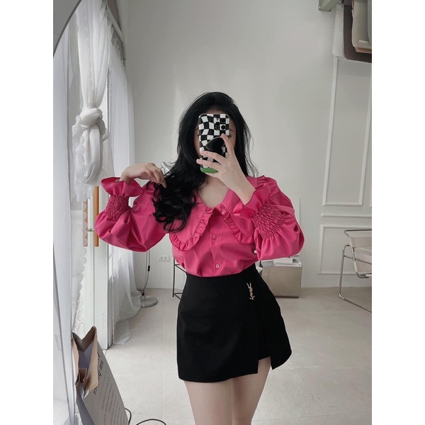 Quần váy nữ, Quần váy nữ chất umi cạp cao siêu hách dáng, có lót quần cực kì kín đáo
