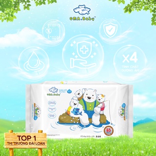 Khăn Ướt Cho Bé Oma&Baby (25 tờ)