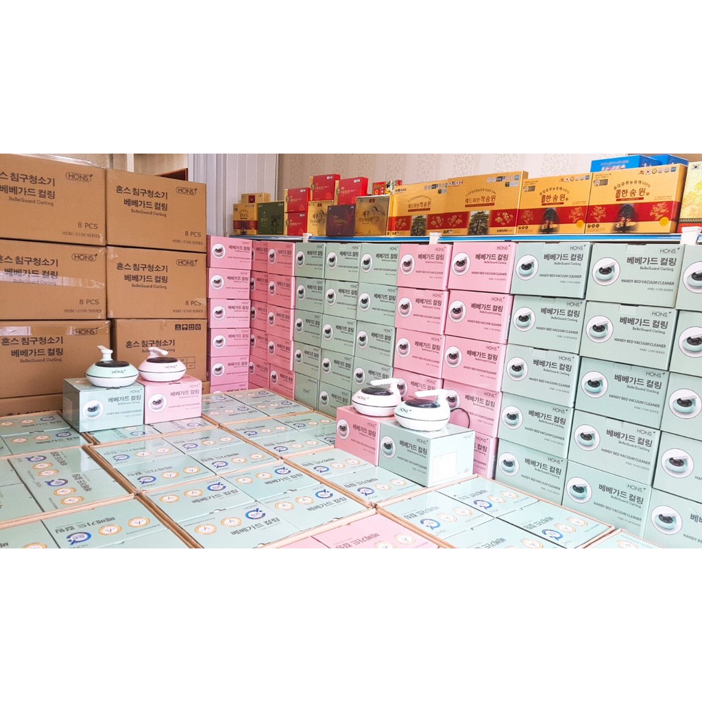 (Có sẵn Bản mới 2021) Máy hút bụi diệt khuẩn giường nệm HONS 2100 nội địa Hàn Quốc | BigBuy360 - bigbuy360.vn