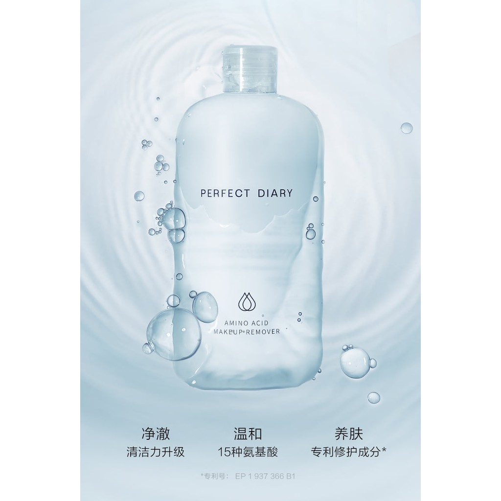 [ Hàng có sẵn ] Tẩy trang Perfectdiary 500ml