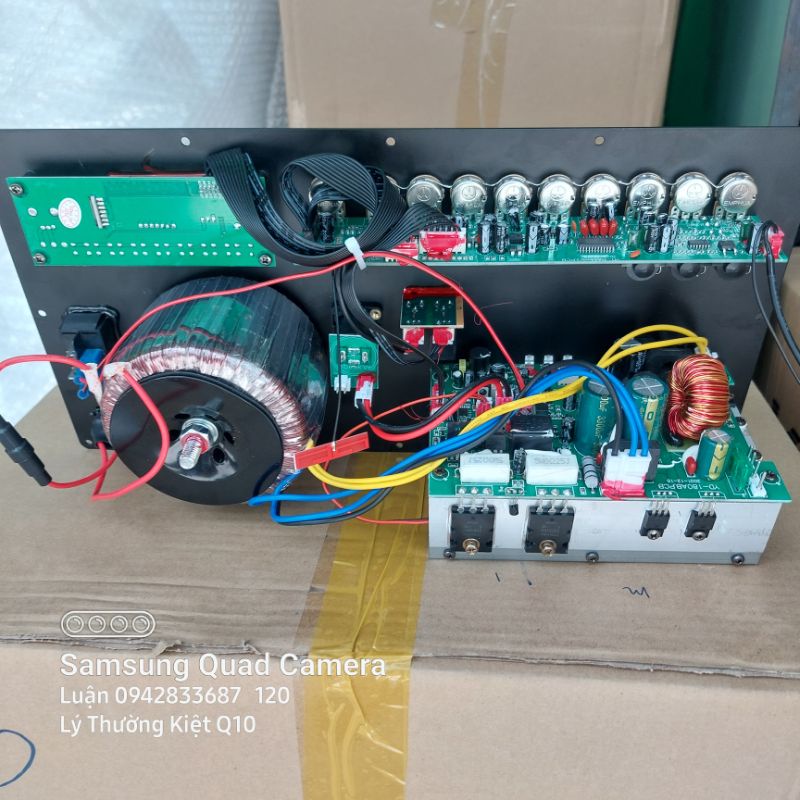 Mạch Loa Kéo Chạy Sò Reverb Có Quạt 19x38