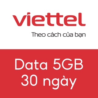Viettel 5gb, 30 ngày