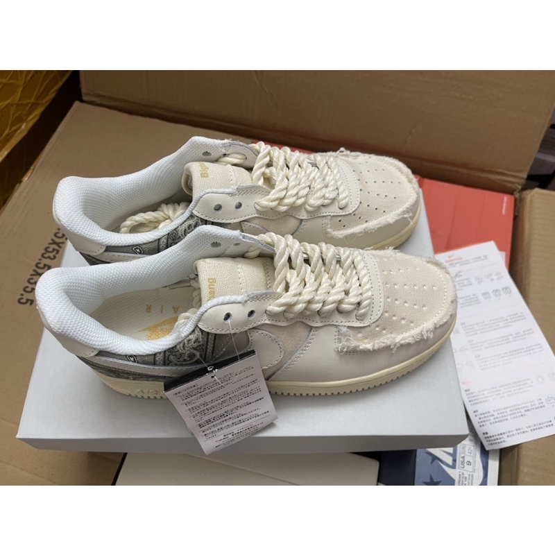 giày Af1 dây thừng Bigassteam travis | Air Force one phiên bản cao cấp