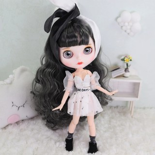 Đầm Công Chúa Màu Tím Cho Búp Bê 1 / 6 Blyth