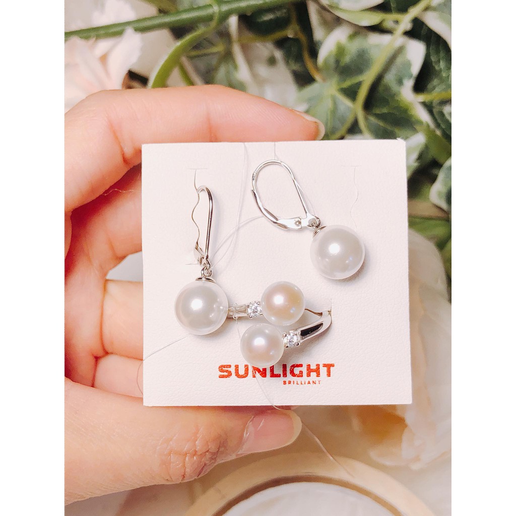 Bông tai bạc Sunlight