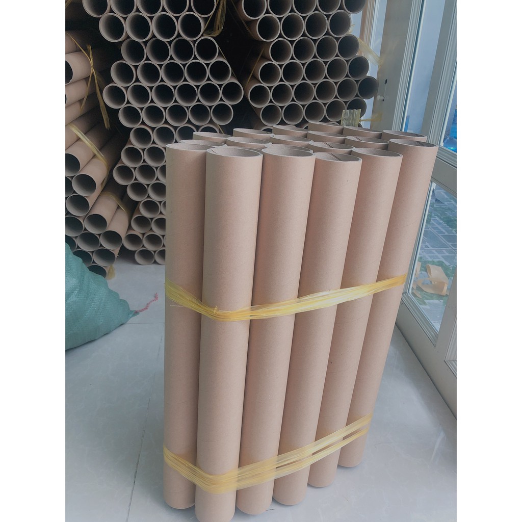 5 Ống giấy tròn gói hàng decal  giá hủy diệt HCM - ống tube giấy đựng Poster
