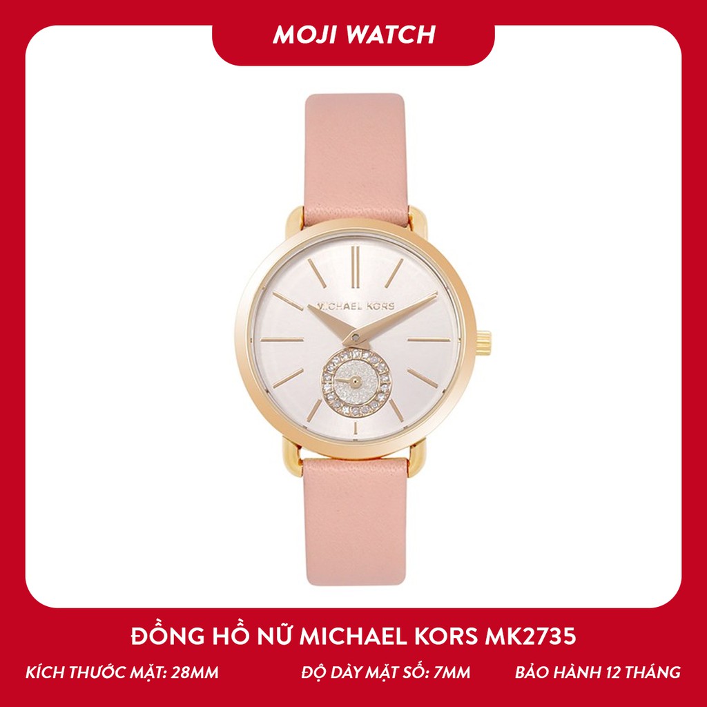 Đồng hồ nữ Michael Kors MK2735 28mm mặt tròn thời trang