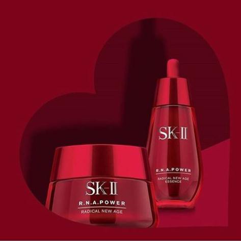 BỘ ĐÔI KEM DƯỠNG 80ML VÀ SERUM 50ML SKII R.N.A POWER RADICAL NEW AGE TRẺ HÓA DA, MỜ THÂM NÁM.