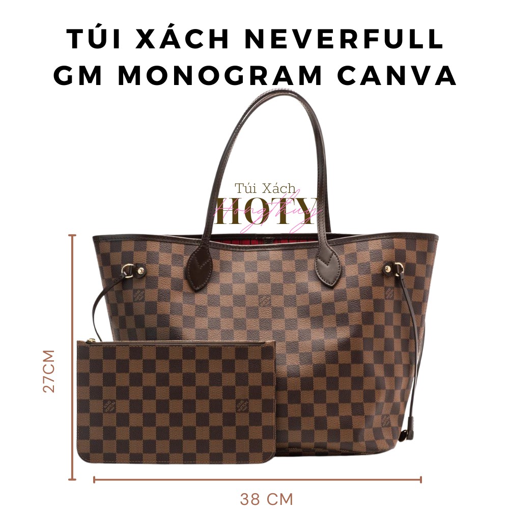 Túi Xách Nữ Neverfull Các Hãng, Túi Công Sở, Túi Đi Làm Văn Phòng Deo Vai (Có Hộp)