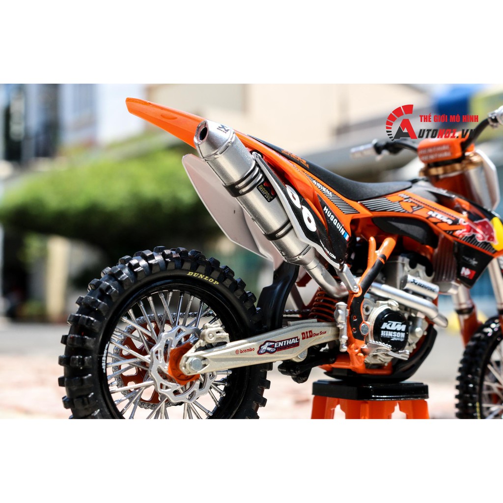 MÔ HÌNH XE ĐỊA HÌNH OFFROAD KTM 250SX-F 38 1:12 AUTOMAX 4820