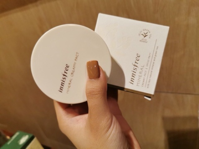 Phấn Phủ Innisfree Mineral Creamy Pact SPF25 PA++