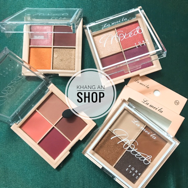 Bảng phấn mắt Lameila 4 ô Grid Eye Shadow