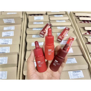 Son Ink 101,102,103 (Son kem lì Peripera Peri's Ink Velvet)