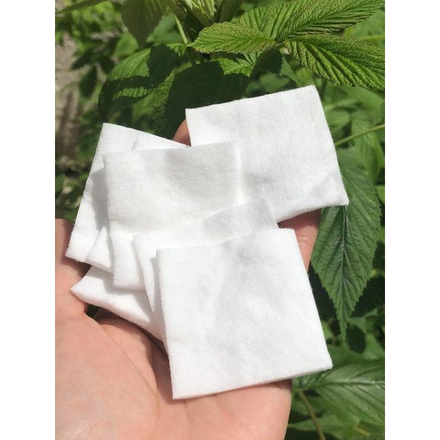 Bông tẩy trang TETRA Le Soin Laretat Pur 600 miếng của Pháp, 100% từ sợi bông thấm hút cực tốt, bông mềm mịn không bở vỡ | BigBuy360 - bigbuy360.vn