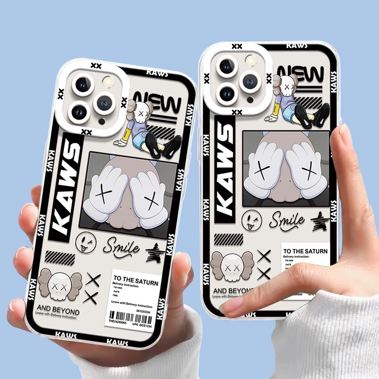 Ốp Điện Thoại Silicon TPU Mềm Trong Suốt Chống Sốc Thời Trang Cho IPhone 12 13 6 6S 7 8 Plus X XS XR 11 Pro Max
