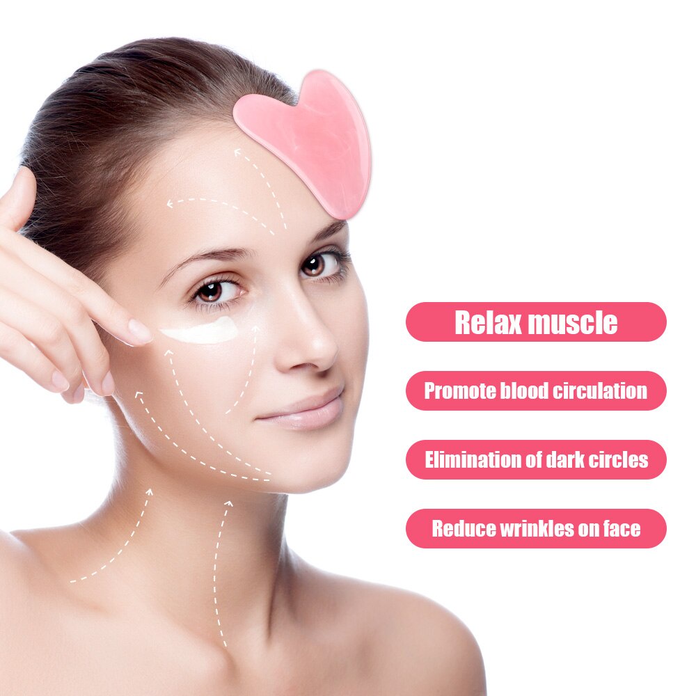 Set 2 món lăn mát xa SALORIE nâng cơ mặt cổ chống nếp nhăn bằng nhựa