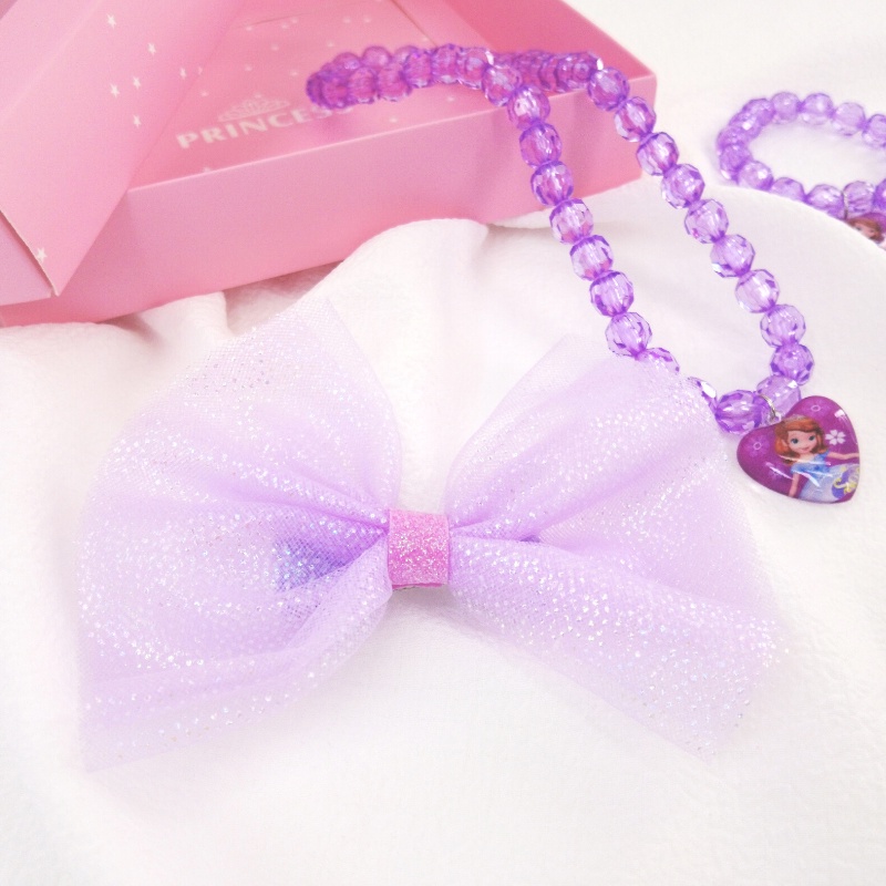 Set 8 Phụ Kiện Tóc/Kẹp Tóc/Kẹp Tóc/Băng Đô Kiểu Công Chúa Xinh Xắn Cho Bé