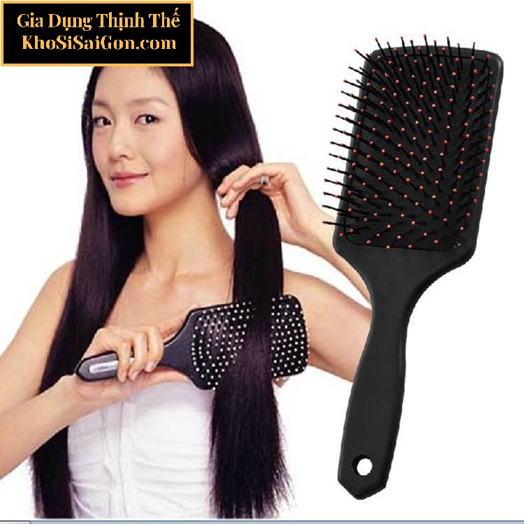 Lược chải toc, gỡ rối tóc GHD PaddleHÀNG CAO CẤP QUÀ TẶNG  siêu XỊN, kèm hộp sang trọng