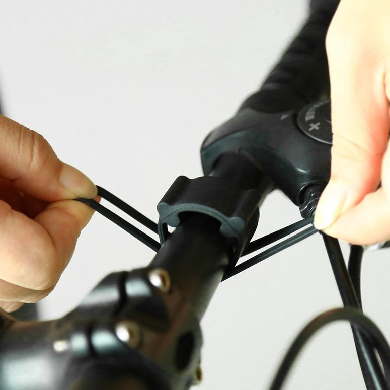 Dây silicon giữ đèn pin cho xe đạp