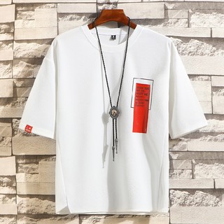 [SIÊU HOT] Áo thun phối viền đỏ (unisex nam nữ đều mặc được)