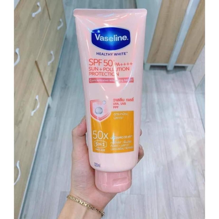 DƯỠNG  THỂ  VASELINE CHỐNG NẮNG MẪU MỚI 50X