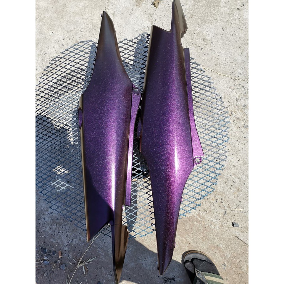 Sơn Samurai tím 3D K3/T501 chính hãng, sơn xe máy ánh tím 300ml kháng xăng, chống nứt nẻ tiện dụng