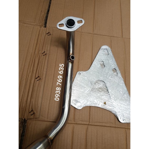 Cổ pô 4 road gắn SH mode đời mới, cổ có ốc cảm biến.