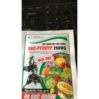 Sản phẩm chuyên trị Bọ Trĩ gây hại cây trồng RBC gói 20gr