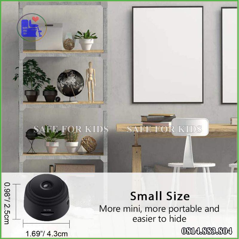 [1 đổi 1] Camera Không Dây - Camera Giám sát Wifi Độ Phân Giải Full HD Nhìn Đêm Có Báo Động Chống Trộm