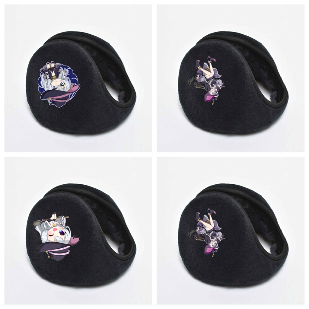Bịt chụp tai giữ ấm nam nữ HÀNH TRÌNH CỦA ELENA anime chibi thời trang
