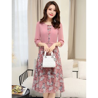 Đầm hoa sang trọng, nữ tính