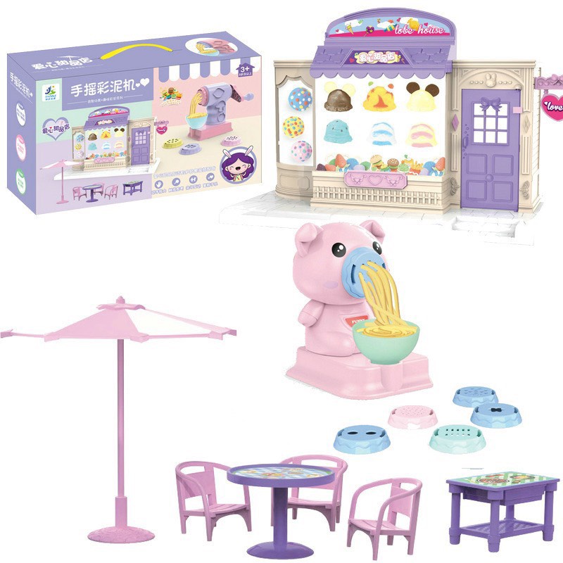 ĐỒ CHƠI LÀM MỲ TỪ ĐẤT NẶN CHO BÉ PLAY DOUGH SET