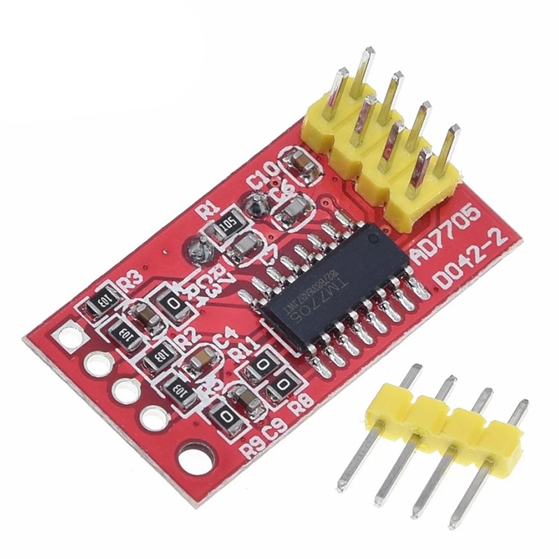 1 Mô Đun Lập Trình Truyền Dữ Liệu AD7705 Dual 16 bit ADC