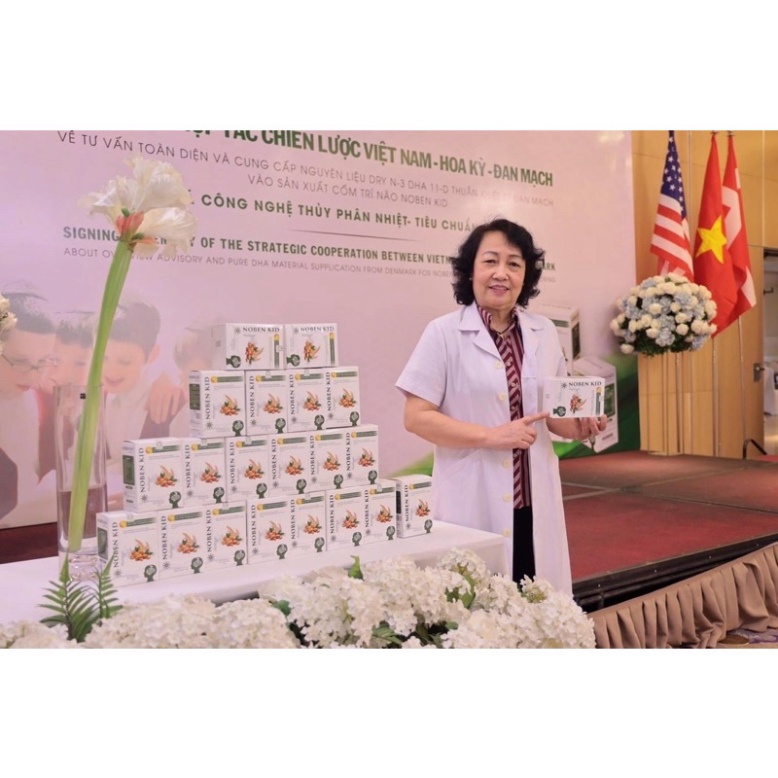 Noben Kid  Cốm trí não Noben Kid - Hộp 30 gói giúp Phát Triển Trí Não Toàn Diện Cho Bé Yêu Nhà Bạn