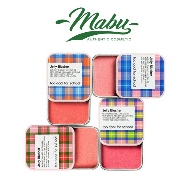 Má Hồng Check Jelly Blusher Too Cool For School