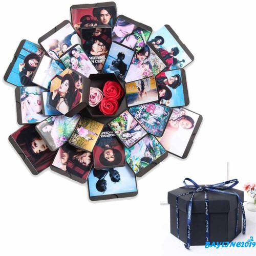 Hộp quà album ảnh DIY độc đáo đơn giản làm quà tặng sự kiện/kỷ niệm đa dụng