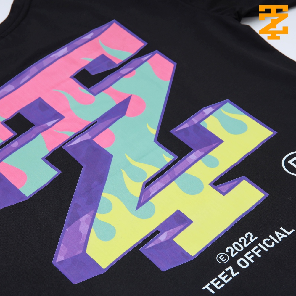 Áo Thun Unisex Nam Nữ TEEZ - TZ1004 Form Rộng Tay Lỡ Freesize