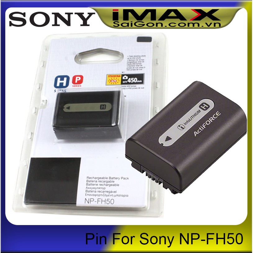 Pin thay thế pin máy ảnh Sony NP-FH50