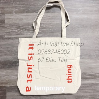  Túi tote chữ temporary