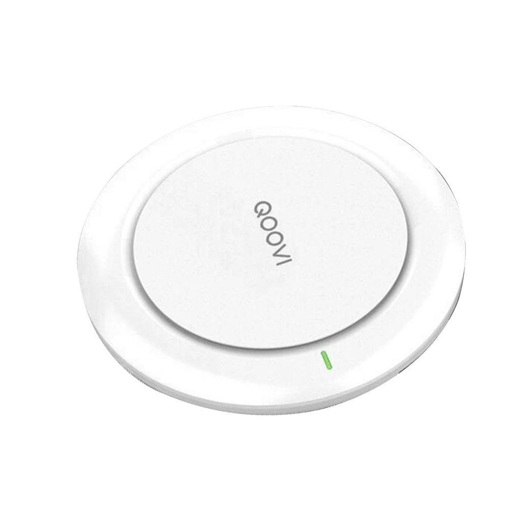 MS   Round Wireless Charging Base 2A Micro USB Charging Pad Overcharge Protection for Mobile Phone