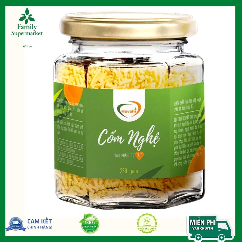 Tinh Chất Bột Nghệ Chiết Xuất Thành Cốm Nghệ Huvahi, Cốm Nghệ Đầu Tiên Tại Việt Nam Family Health.