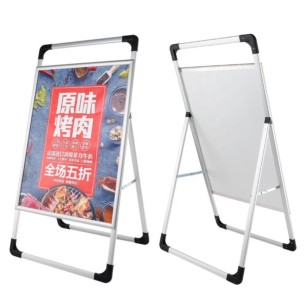 KỆ CHỮ A NHÔM GIÁ CHỮ A POSTER STAND 60x90cm
