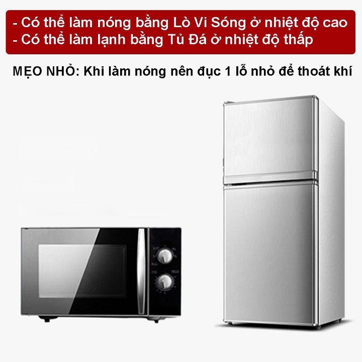 Túi hút chân không một mặt nhám, một mặt trơn 28x14cm bảo quản thực phẩm tiện lợi thích hợp mọi loại máy hút chân không